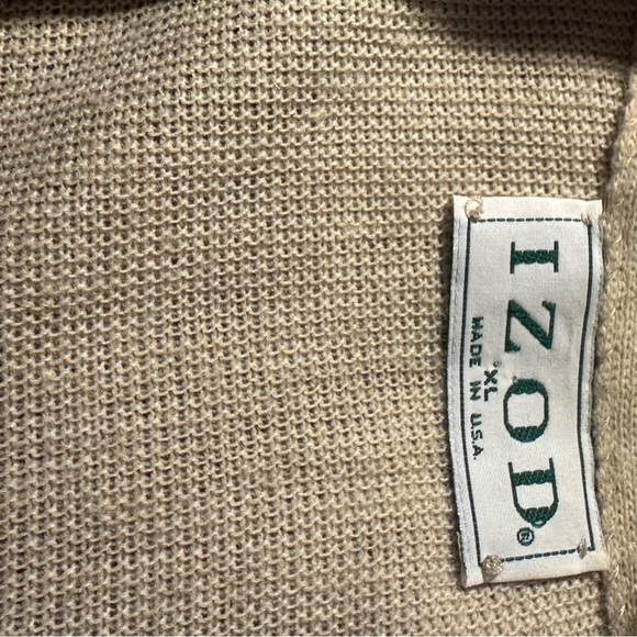 Vintage Izod Cardigan Men’s XL - Picture 6 of 6